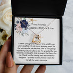 Love Dancing Necklace - Mother-In-Law Necklace, Necklace Gift For Future Mother-In-Law From Future Son-In-Law, To My Future Mother-In-Law