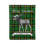 Tartan Blanket With Moose Clan Wallace Hunting Plaid Blanket Tartan Plaid Fleece Blanket, Christmas Blanket, tartan blanket, plaid blanket, red plaid blanket, buffalo plaid blanket, green plaid blanket, plaid fleece blanket, blue plaid blanket, red tartan blanket, tartan plaid blanket, black and white plaid blanket, christmas plaid blanket, orange plaid blanket, tartan plaid throw blanket, pink plaid blanket, brown plaid blanket, buffalo check blanket
