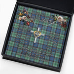 To My Beautiful Soulmate Necklace In Your Eyes I Have Found My Home Clan Leslie Hunting Tartan Cross Dancing Necklace
