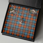 To My Beautiful Soulmate Necklace In Your Eyes I Have Found My Home Clan MacLachlan Ancient Tartan Crown Pendant Necklace