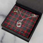 To My Beautiful Soulmate Necklace In Your Eyes I Have Found My Home Clan Riddell Tartan Rising Phoenix Necklace
