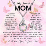 To My Mom Necklace From Son Gift Ideas For Mother's Day Phoenix Rising Necklace