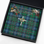 To My Beautiful Soulmate Necklace In Your Eyes I Have Found My Home Clan Urquhart Ancient Tartan Cross Dancing Necklace