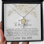 Cross Dancing Necklace - Mom Necklace Mother's Day Gift, To My Mom Necklace, Gift For Mom,  Mother's Day Necklace