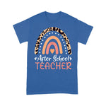 After School Teacher Leopard Rainbow Appreciation Back To School Shirt Back To School Gifts - Scotstee Shop