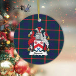 Agnew Family Crest Scottish Clan Plaid Ornament Gift. Christmas Tree Ornament Agnew Clan Tartan Ornament Great Christmas Ornaments Gift - Scotstee Shop