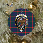 Agnew Scottish Clan Plaid Ornament Gift. Christmas Tree Ornament Agnew Clan Tartan Ornament Great Christmas Ornaments Gift - Scotstee Shop