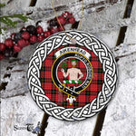 Aikenhead Scottish Clan Tartan Crest Badge Plaid Ornament Gift. Christmas Tree Ornament Aikenhead Clan Tartan Ornament,  ceramic ornament, personalized christmas ornaments, christmas tree ornaments, christmas door decorations, Plaid Ornament, Tartan Ceramic Ornament