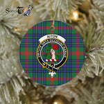 Aiton Scottish Clan Plaid Ornament Gift. Christmas Tree Ornament Aiton Clan Tartan Ornament Great Christmas Ornaments Gift - Scotstee Shop