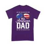Scotstee Shop - All American Dad 4th of July Fathers Day Men Daddy 4th Of July Shirt All American Dad Shirt