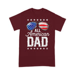 Scotstee Shop - All American Dad 4th of July Fathers Day Men Daddy 4th Of July Shirt All American Dad Shirt