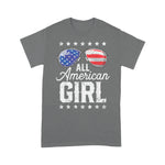 Scotstee Shop - All American Girl 4th of July Family Matching Sunglasses 4th Of July Shirt All American Girl Shirts
