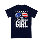 Scotstee Shop - All American Girl 4th of July Family Matching Sunglasses 4th Of July Shirt All American Girl Shirts
