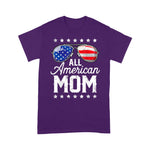 Scotstee Shop - All American Mom 4th of July Mothers Day Women Mommy 4th Of July Shirt