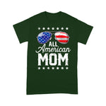 Scotstee Shop - All American Mom 4th of July Mothers Day Women Mommy 4th Of July Shirt