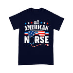 Scotstee Shop - All American Nurse 4th of July Patriotic USA Flag Nursing 4th Of July Shirt Nurse 4th of July Shirt ER Shirts