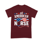 Scotstee Shop - All American Nurse 4th of July Patriotic USA Flag Nursing 4th Of July Shirt Nurse 4th of July Shirt ER Shirts