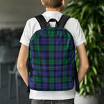 Scotstee Shop - The Blackwatch Tartan Plaid Backpack | Scotstee Tartan Backpacks