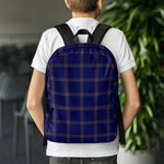 Scotstee Shop - The Crichton Tartan Plaid Backpack | Scotstee Tartan Backpacks