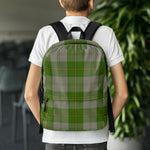 Scotstee Shop - The Cunningham Dress Green Dancers Tartan Plaid Backpack | Scotstee Tartan Backpacks