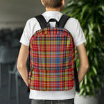Scotstee Shop - The Drummond Of Strathallan Tartan Plaid Backpack | Scotstee Tartan Backpacks