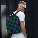 Scotstee Shop - The Blair Modern Tartan Plaid Backpack | Scotstee Tartan Backpacks