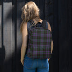 Scotstee Shop - The Clergy Green Tartan Plaid Backpack | Scotstee Tartan Backpacks