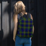 Scotstee Shop - The Colquhoun Modern Tartan Plaid Backpack | Scotstee Tartan Backpacks