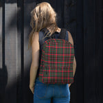 Scotstee Shop - The Cumming Hunting Modern Tartan Plaid Backpack | Scotstee Tartan Backpacks