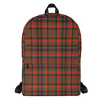 Scotstee Shop - The Cumming Hunting Weathered Tartan Plaid Backpack | Scotstee Tartan Backpacks