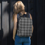 Scotstee Shop - The Drummond Grey Tartan Plaid Backpack | Scotstee Tartan Backpacks