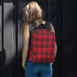 Scotstee Shop - The Drummond Modern Tartan Plaid Backpack | Scotstee Tartan Backpacks
