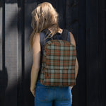 Scotstee Shop - The Ferguson Weathered Tartan Plaid Backpack | Scotstee Tartan Backpacks