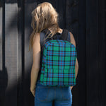 Scotstee Shop - The Flower Of Scotland Tartan Plaid Backpack | Scotstee Tartan Backpacks