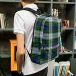 Scotstee Shop - The Blackwatch Dress Modern Tartan Plaid Backpack | Scotstee Tartan Backpacks