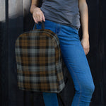 Scotstee Shop - The BlackWatch Weathered Tartan Plaid Backpack | Scotstee Tartan Backpacks