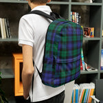 Scotstee Shop - The Blackwatch Tartan Plaid Backpack | Scotstee Tartan Backpacks