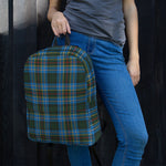 Scotstee Shop - The Cockburn Modern Tartan Plaid Backpack | Scotstee Tartan Backpacks