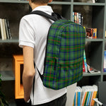Scotstee Shop - The Cranstoun Modern Tartan Plaid Backpack | Scotstee Tartan Backpacks