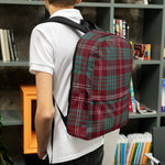 Scotstee Shop - The Crawford Modern Tartan Plaid Backpack | Scotstee Tartan Backpacks