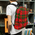 Scotstee Shop - The Crief District Tartan Plaid Backpack | Scotstee Tartan Backpacks