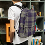 Scotstee Shop - The Cunningham Dress Blue Dancers Tartan Plaid Backpack | Scotstee Tartan Backpacks