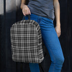 Scotstee Shop - The Drummond Grey Tartan Plaid Backpack | Scotstee Tartan Backpacks