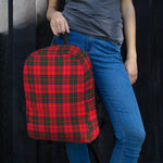 Scotstee Shop - The Drummond Modern Tartan Plaid Backpack | Scotstee Tartan Backpacks