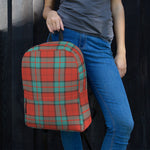 Scotstee Shop - The Dunbar Ancient Tartan Plaid Backpack | Scotstee Tartan Backpacks
