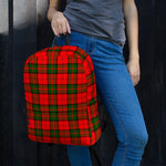 Scotstee Shop - The Dunbar Modern Tartan Plaid Backpack | Scotstee Tartan Backpacks