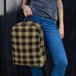 Scotstee Shop - The Dunlop Hunting Tartan Plaid Backpack | Scotstee Tartan Backpacks
