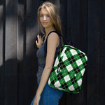 Scotstee Shop - The Argyle Diagonal Diamond Tartan Plaid Backpack | Scotstee Tartan Backpacks