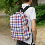 Scotstee Shop - The Boswell Modern Tartan Plaid Backpack | Scotstee Tartan Backpacks
