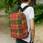 Scotstee Shop - The Buchanan Old Set Weathered Tartan Plaid Backpack | Scotstee Tartan Backpacks